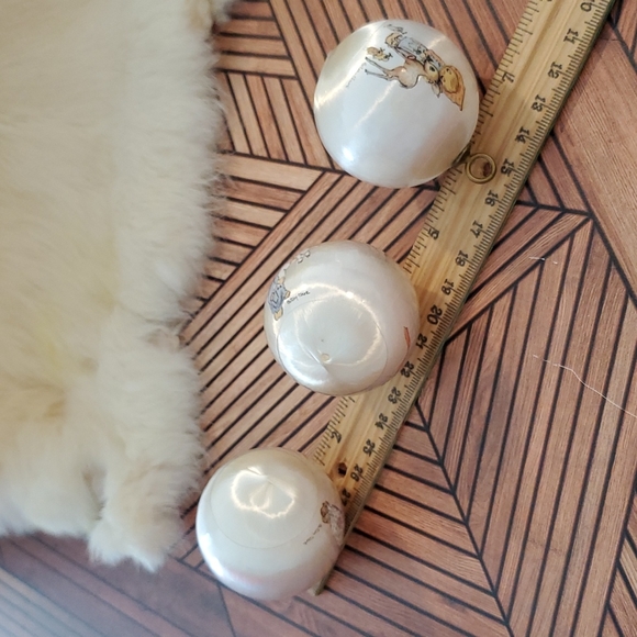 BETSEY CLARK Hallmark Set of 3 Christmas ornaments 1975 Hard to find collectible - Picture 9 of 10